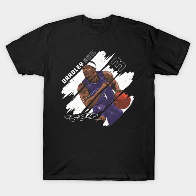 Bradley Beal Phoenix Stripes T-Shirt by Lonacrumton